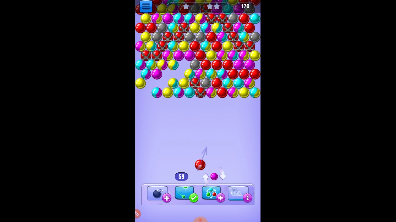 bubble shooter game play level 86