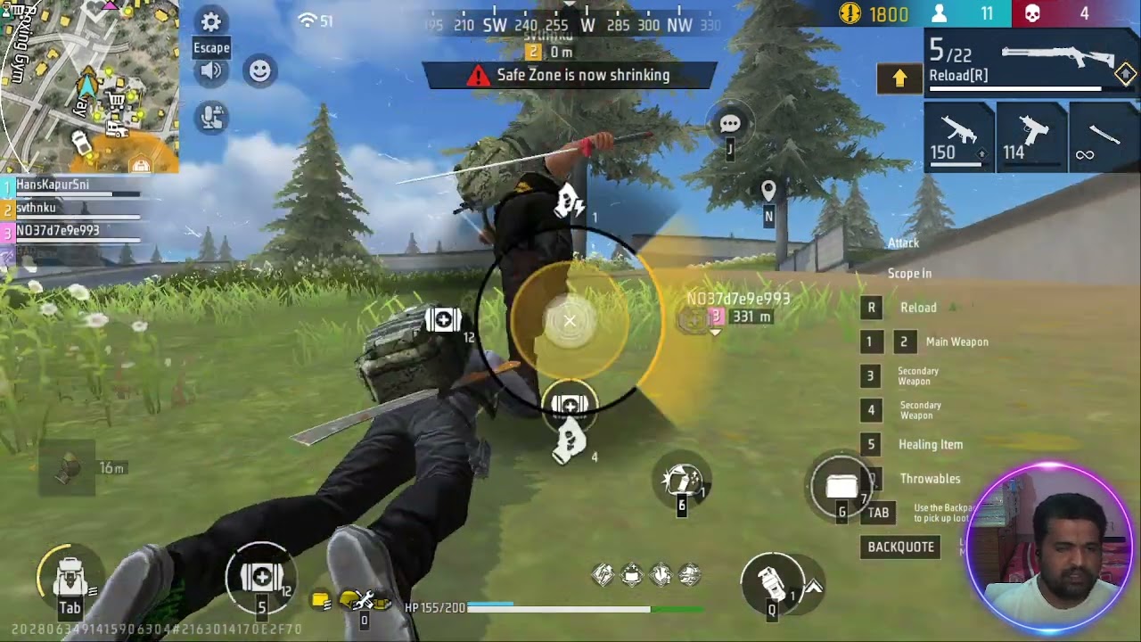 Again Booyah Wing Game Fre Fire Clear Voice