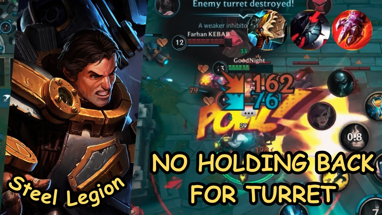 Garen VS Urgot Baron Lane Match Up, What I Think Is Only Turret, Turret & Turret