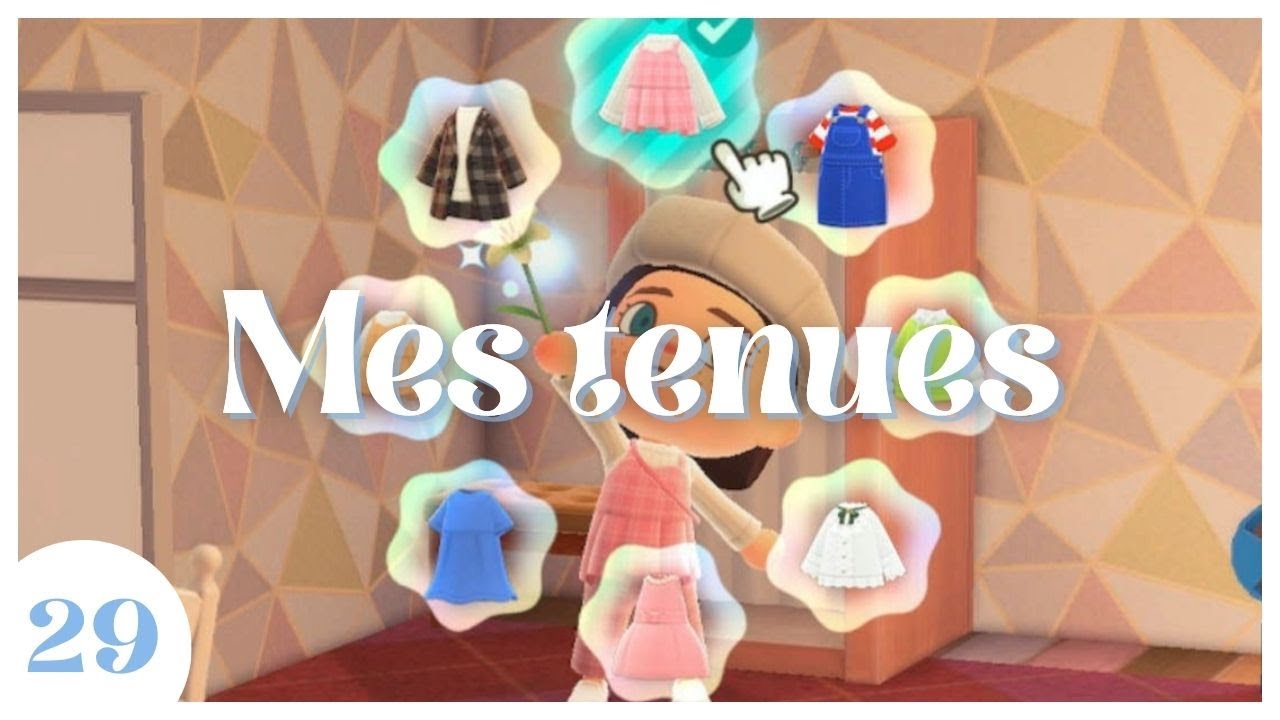 🎀 Recréons mes TENUES ! | Animal Crossing New Horizons #29