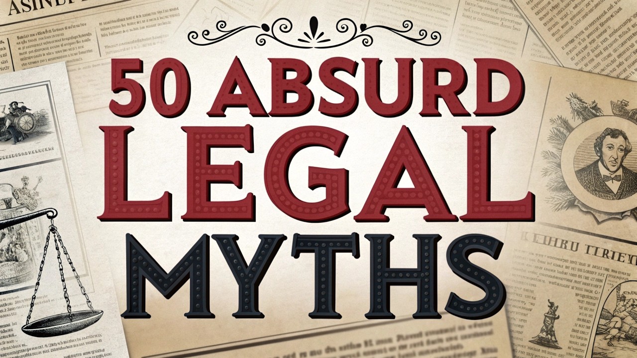 50 Dumbest Legal Myths People Still Believe