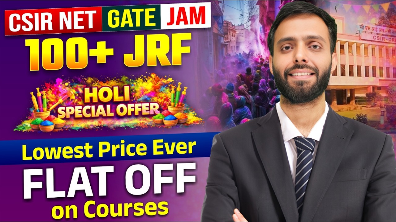 100+JRF & Holi Special Biggest Offer Ever