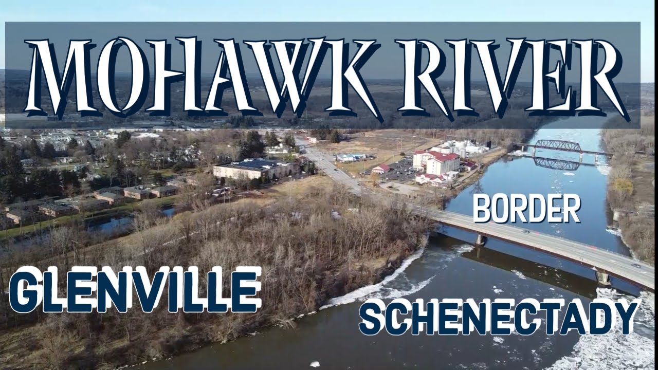 Aerial Footage of Mohawk River