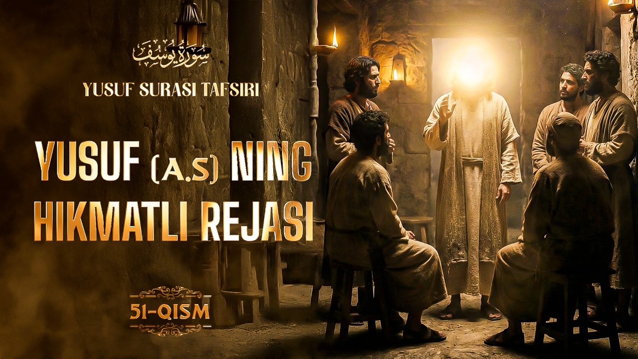 Yusuf alayhissalomning hikmatli rejasi | Yusuf surasi tafsiri 51-qism | Ustoz Abdulloh Zufar