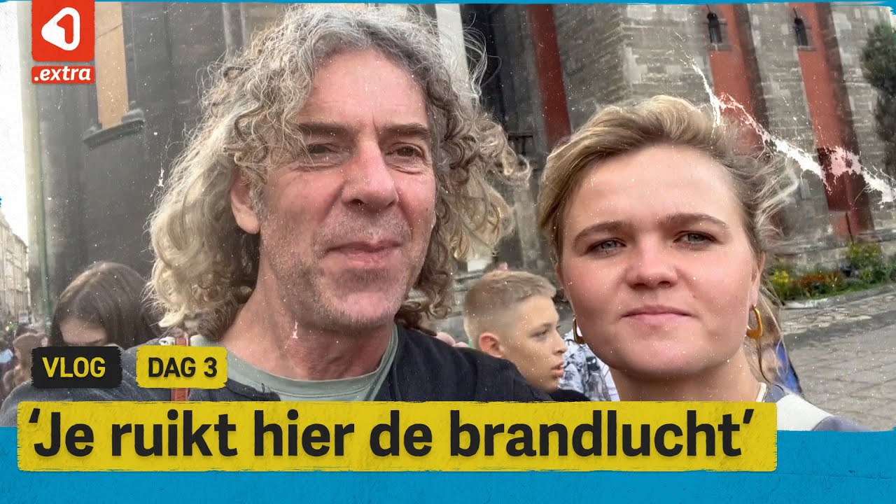 Dubbel gevoel in Lviv waar oorlogssporen zichtbaar zijn ﻿| Van Twente tot Oekraïne: de reis (dag 3)