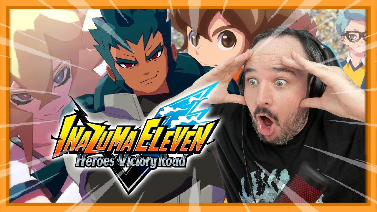 Mi REACCIÓN al ESPECTACULAR TRÁILER de INAZUMA ELEVEN HEORES VICTORY ROAD | Skyflyer