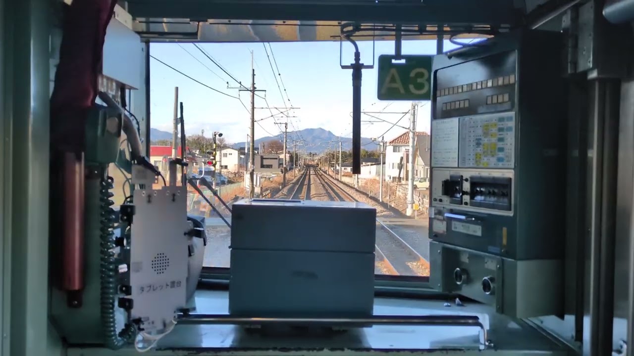 [前面展望]211系3000番台A32編成上越線普通水上行き[群馬総社-八木原]