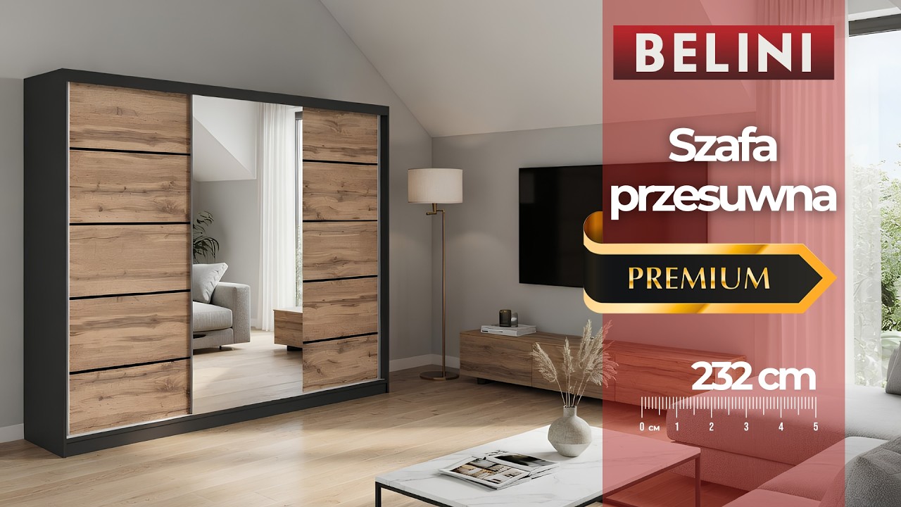 Szafa przesuwna – Meble Belini Premium / belini.pl