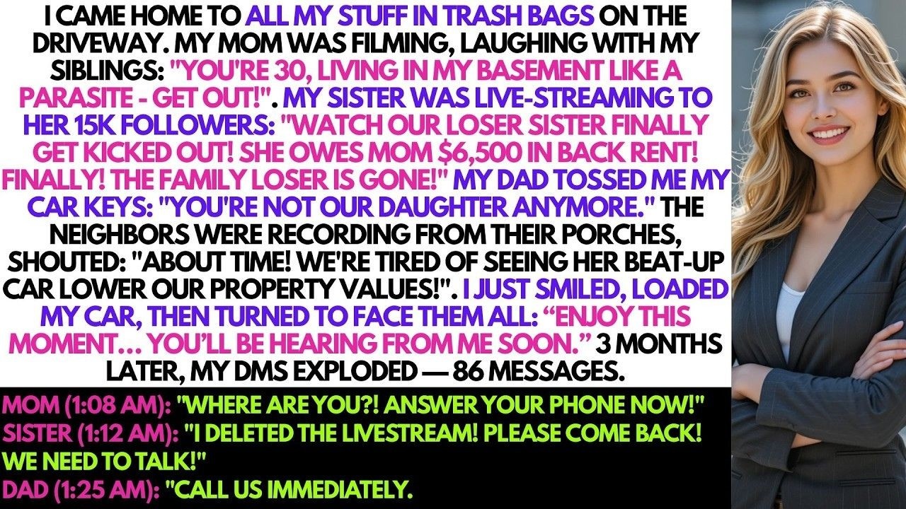 Mom Filmed Me Getting Kicked Out — 3 Months Later, They Were Messaging Me