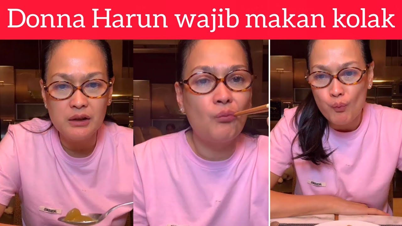 Donna Harun mengurangi makan nasi untuk kesehatan