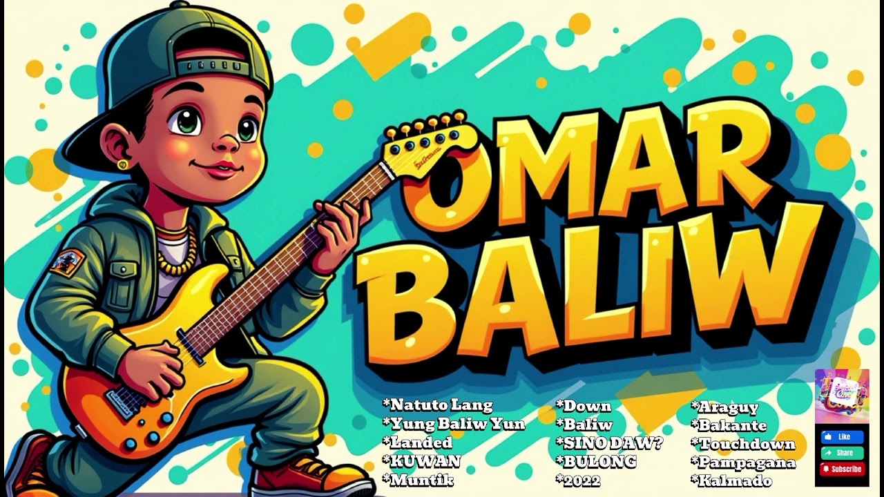 OMAR BALIW Songs Collection | Rap, Hip-hop and Reggae Remix | Music COVER | 