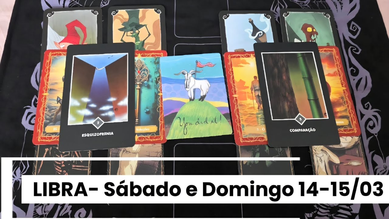 LIBRA- SÁBADO E DOMINGO 14-15/03