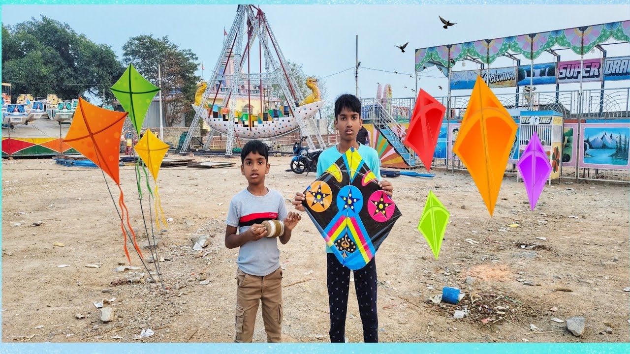 ఇంకా కొన్ని కైట్స్ వీడియోస్ ఉన్నాయి ఫ్రెండ్స్ 🪁😄 | @PuliBrothersVlogs 