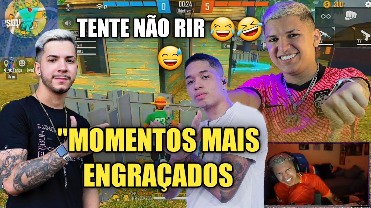 OS MELHORES MOMENTOS DAS LIVES DO ELTIN, RAF1S e LZINN  #5 - TENTE NÃO RIR 😂😂