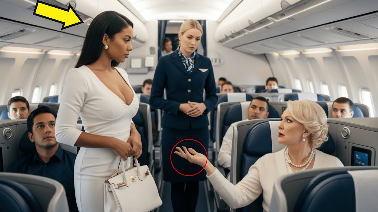 Biała Pasażerka Zabrała Miejsce Czarnej CEO — Sekundy Później Pilot Włącza Hamowanie Awaryjne