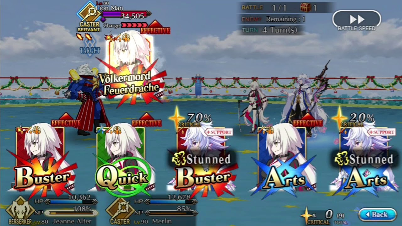 FGO Holy/Samba Night: Summer Jalter VS Edison & Bunyan