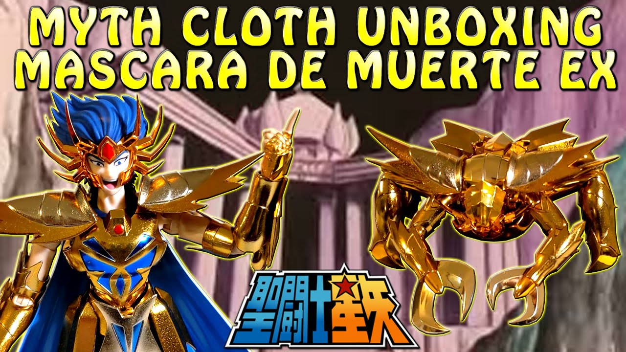MYTH CLOTH UNBOXING! MASCARA DE MUERTE EX!! QUE FIGURON!! Saint Seiya - Caballeros del Zodiaco