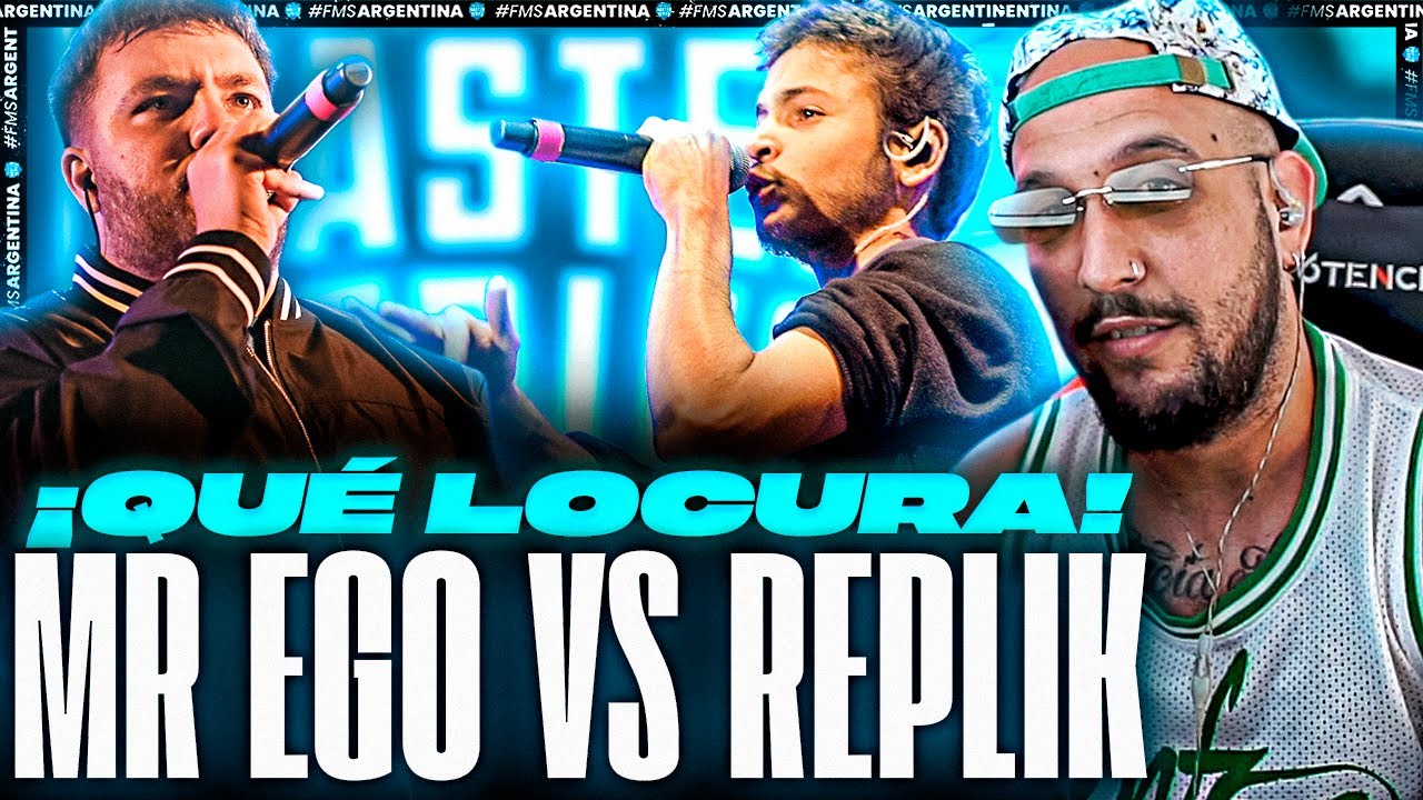 👀 LA BATALLA MÁS LOCA DEL AÑO 👀 PIEZAS REACCIONA AL REPLIK VS MISTER EGO EN FMS ARGENTINA  🇦🇷