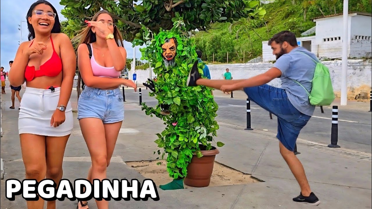 PEGADINHA HOMEM PLANTA - CIUMENTO DEMAIS