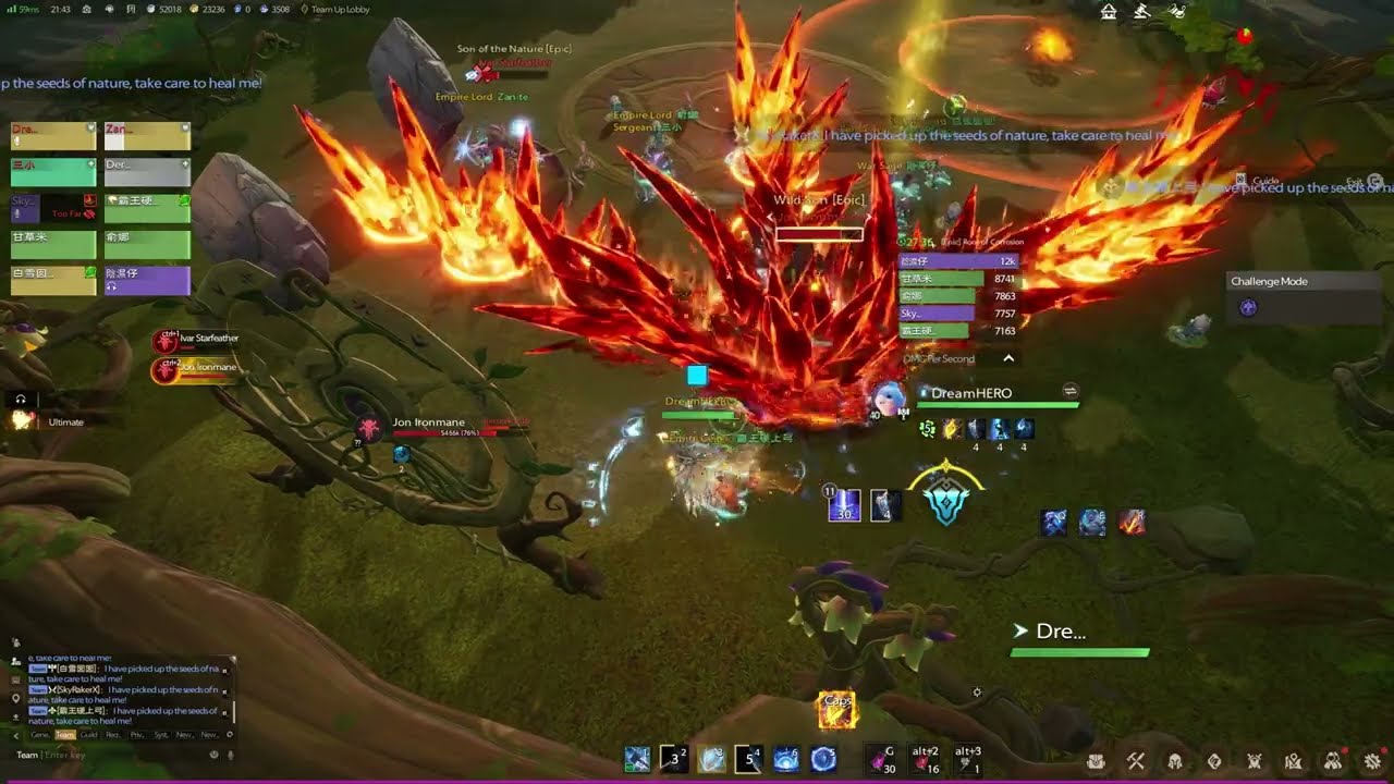 TARISLAND [ FOREST GEMINI EPIC CHALLENGE RAID ] PALADIN TANK POV EASY DONE ✅