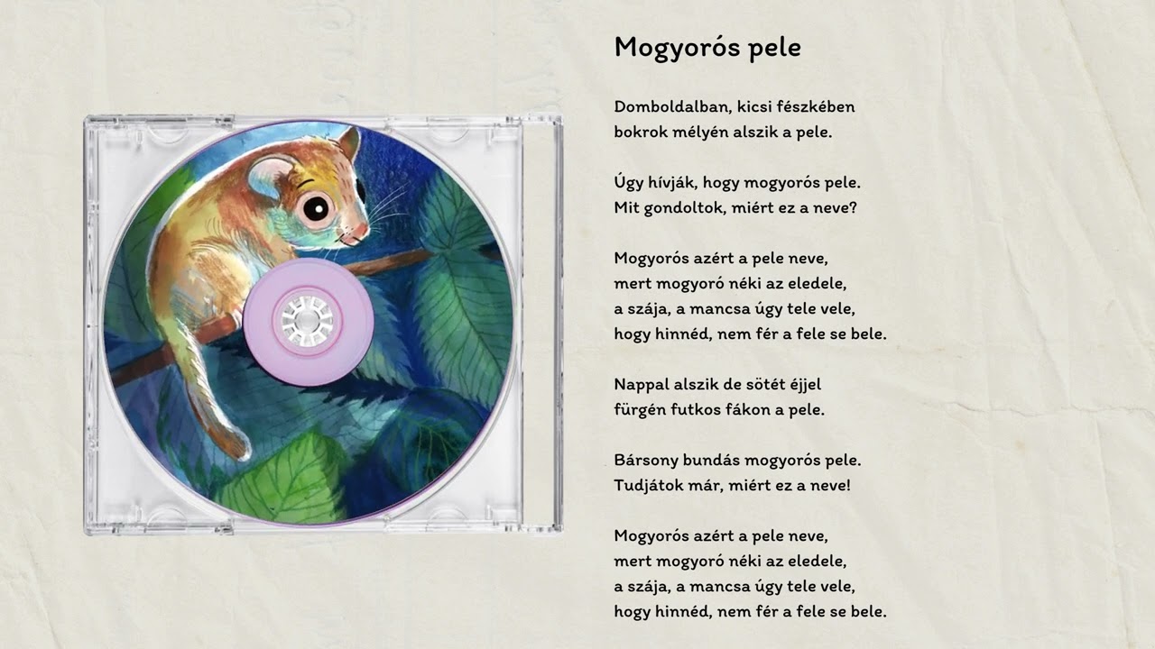 Gryllus Vilmos: Vadonleső dalok – Az év állatai – Mogyorós pele