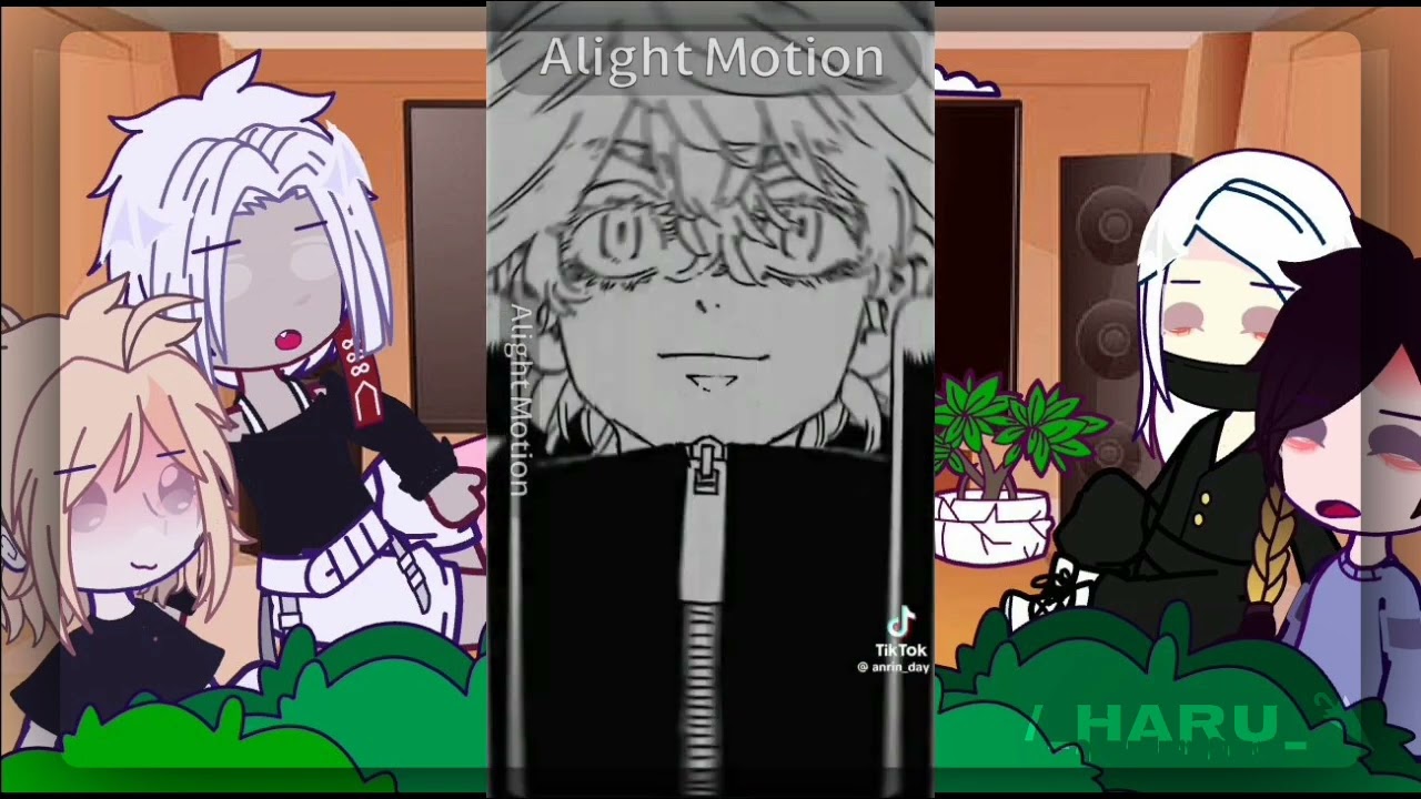 Tokyo Revenges React Tik Tok + Senju Kawaragi☂️ ||By : Haru 🪭||