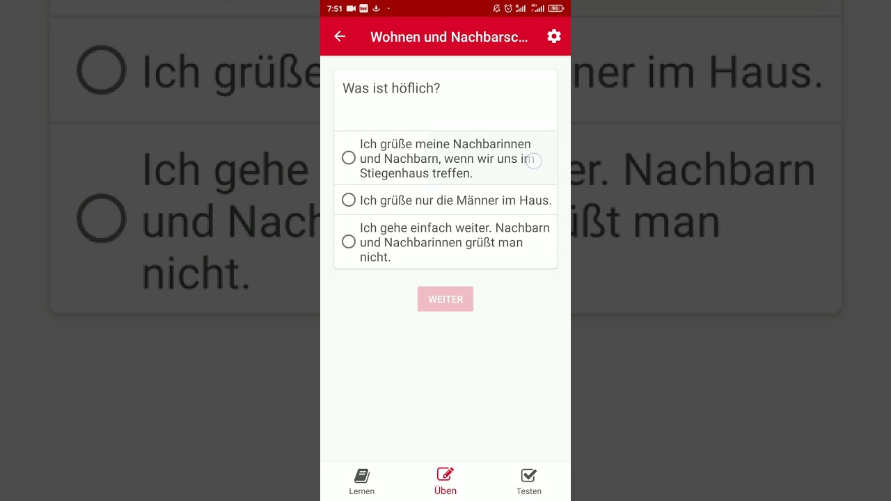 ÖlF B1 Prüfungsvorbereitung - Werte und Orientierung - 4. Wohnen und Nachbarschaft