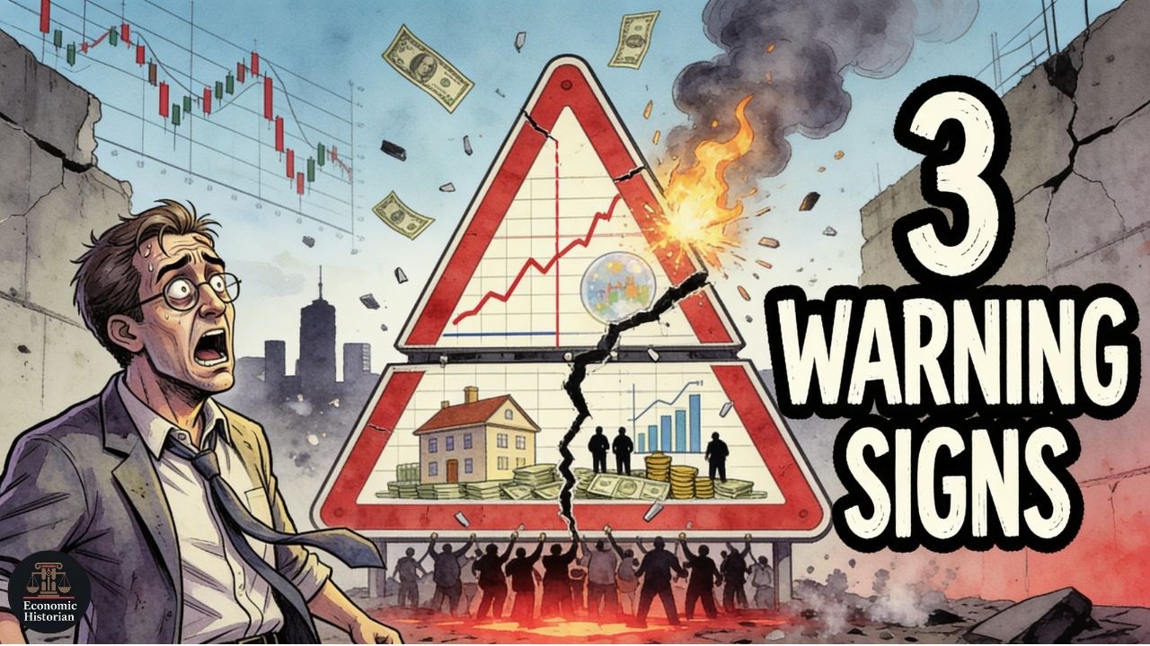 The 3 Warning Signs Before Every Economic Collaps
