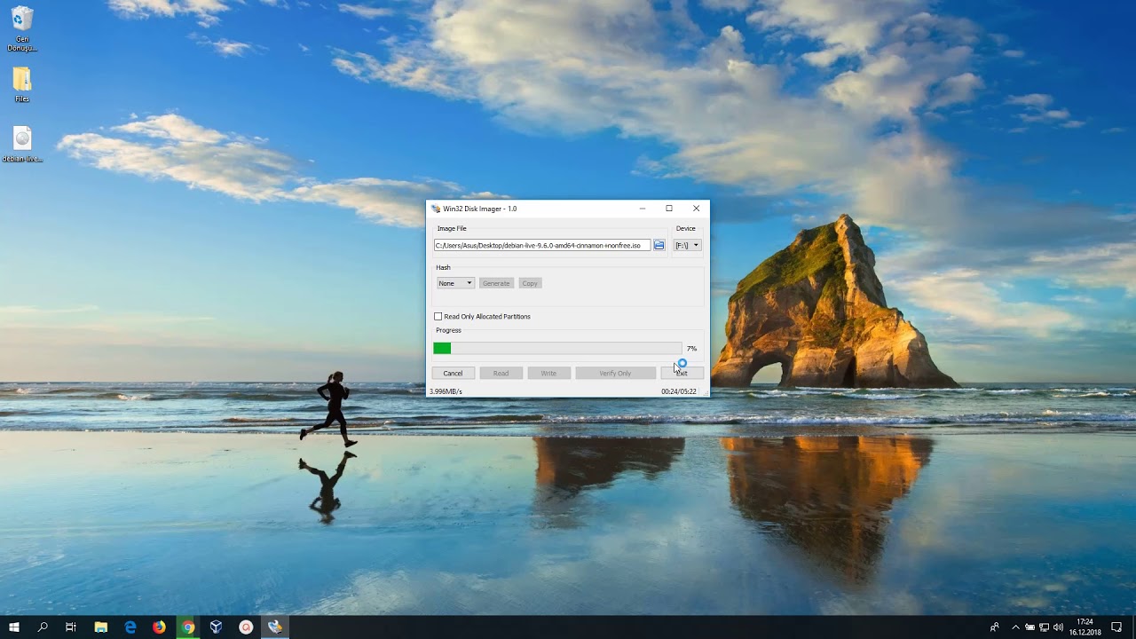 Windows Win32 Disk Imager ile USB Hazırlama