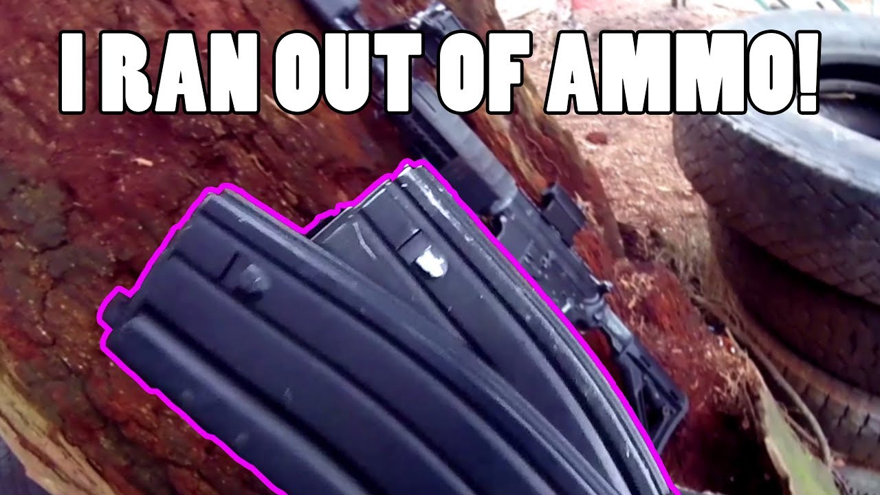 I RAN OUT OF AMMO! - WE TECH M4A1 GBBR Gameplay