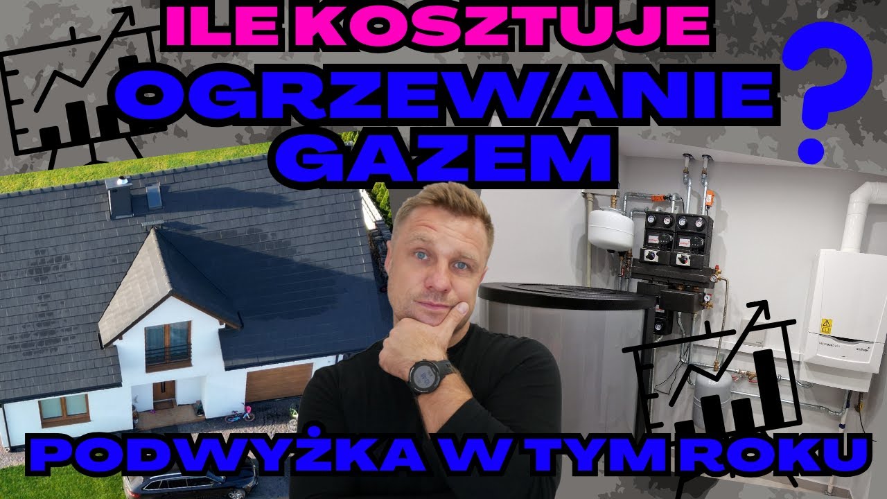 KOSZT OGRZEWANIA DOMU GAZEM - ILE PŁACE ZA GAZ | PODWYŻKA CENY GAZU ILE WYNIOSŁA #gaz #piecgazowy
