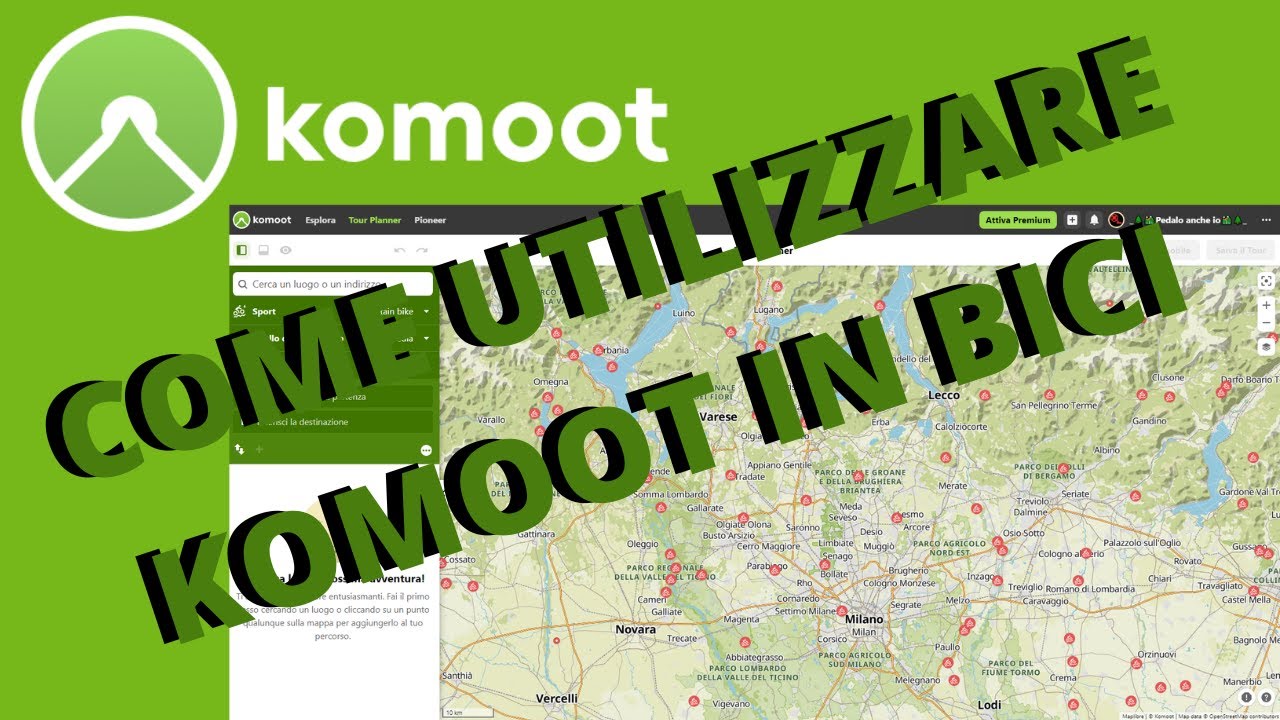 Usare Komoot sul campo #komoot