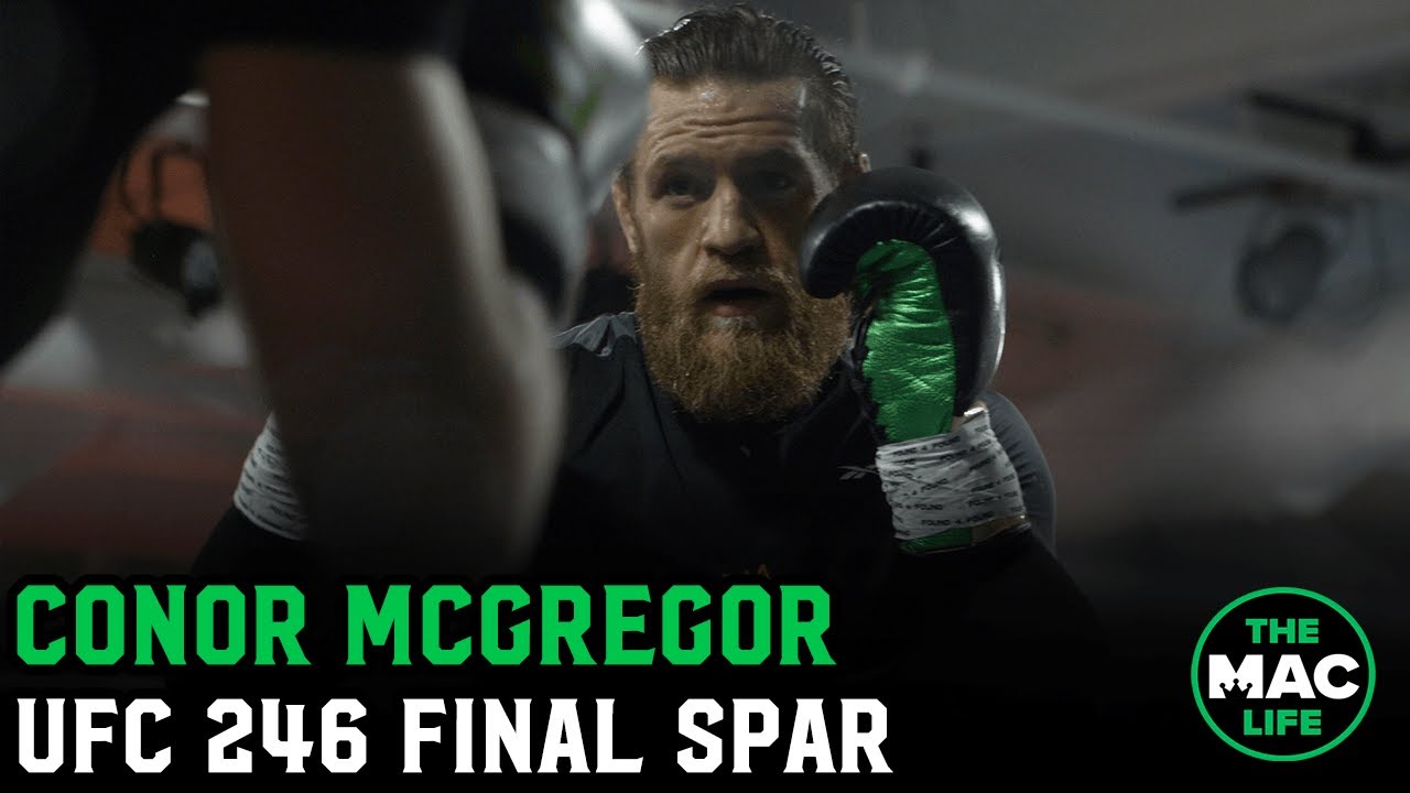 Conor McGregor's Final Spar for UFC 246 vs. Donald Cerrone