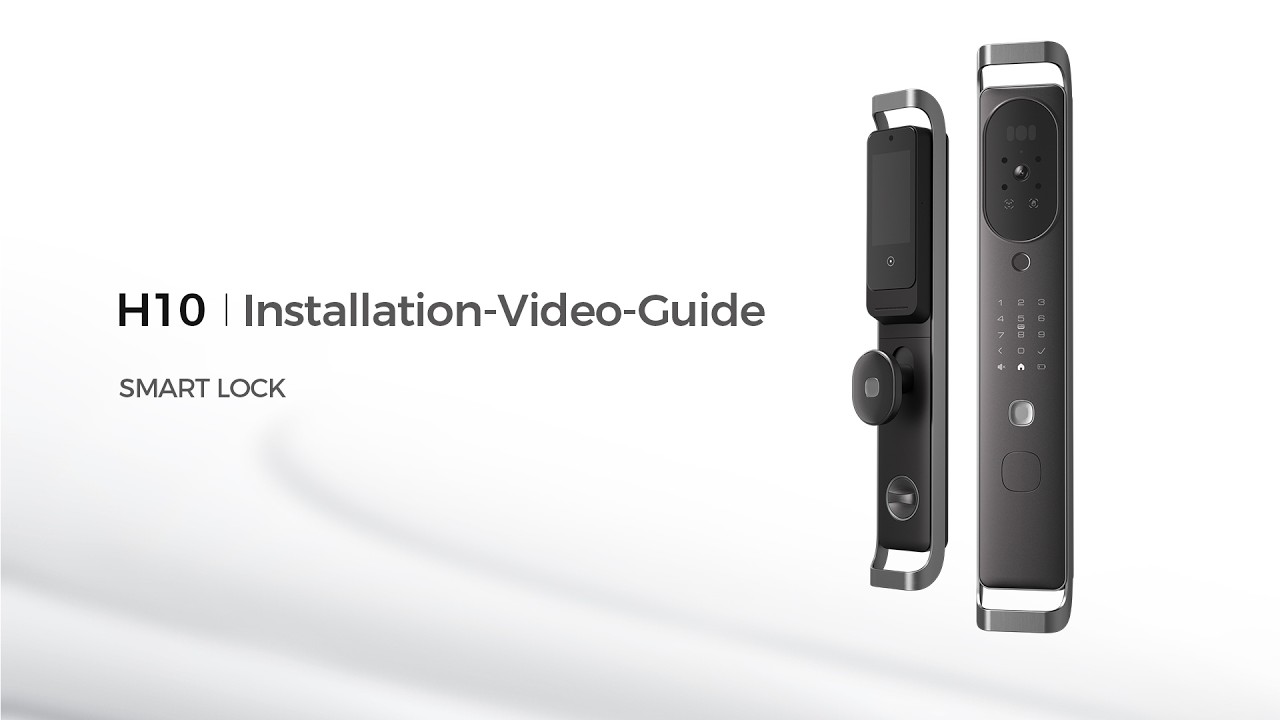 LNDU Smart Lock H10 Installation Video Guide