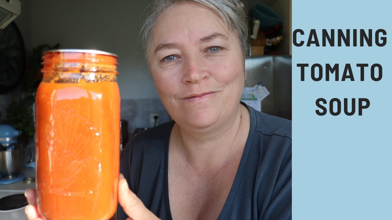 Homemade Tomato Soup and I'm a little bit scared