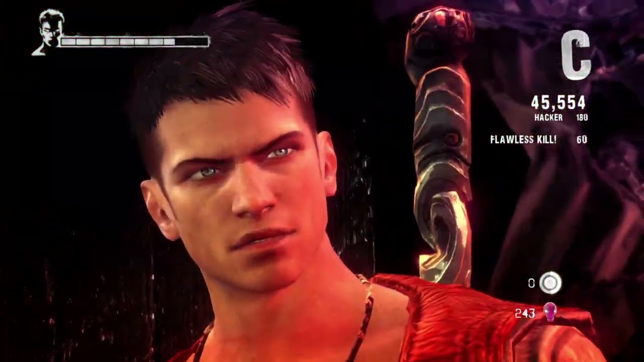 DMC Devil May Cry - Dante is chased by Demon Hunter gameplay walkthrough ps5 games game