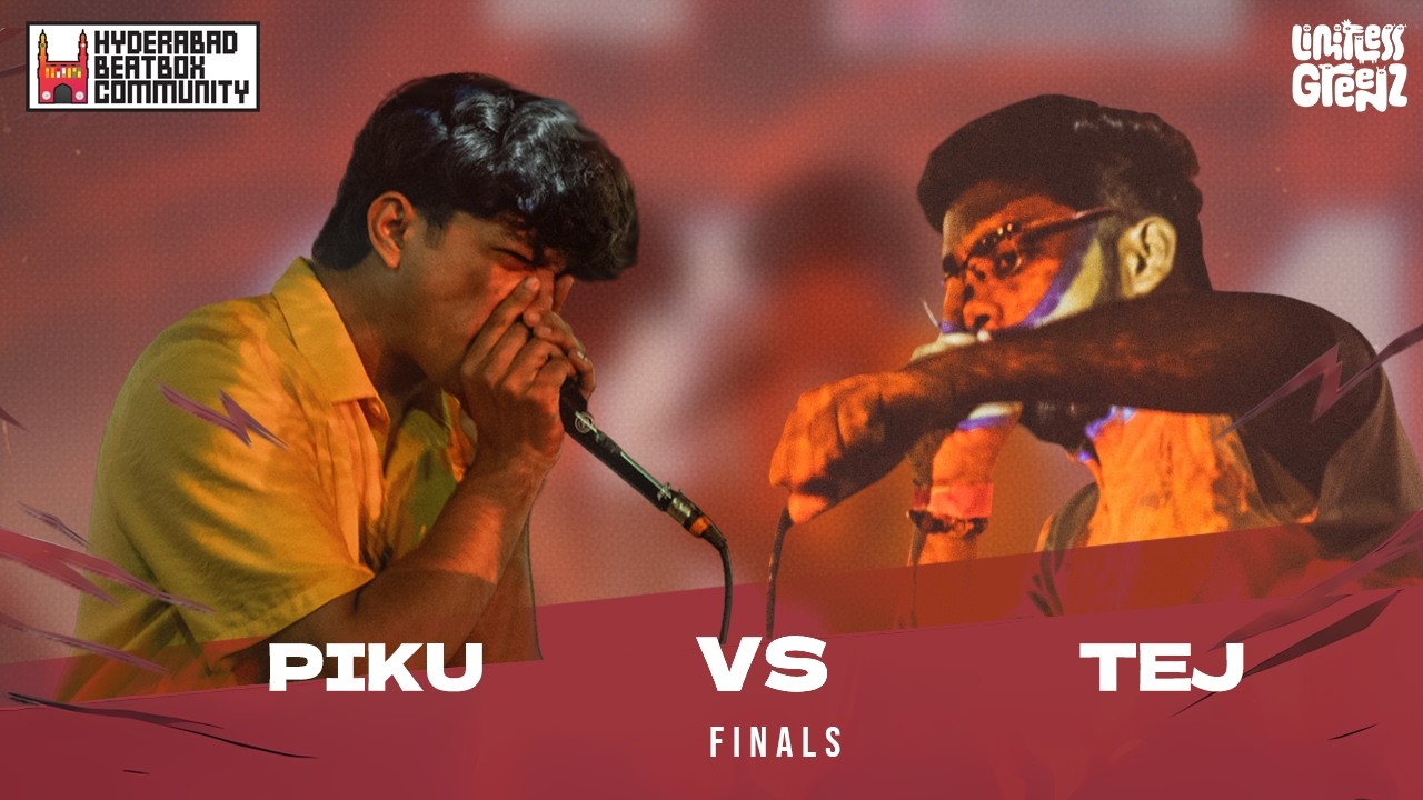 Piku vs Tej | Hyderabad Beatbox Championship 2025 | Vengeance Edition | Solo Finals