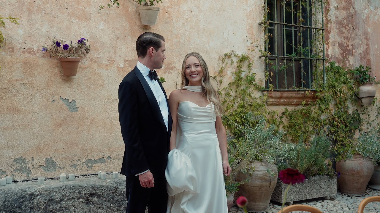KALEY & WILL WEDDING IN THE MEDITERRANEAN , SPAIN