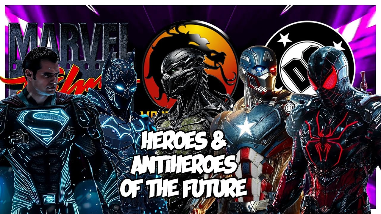 HEROES & ANTI-HEROES OF THE FUTURE 4K |🎶🎶 JOEL CUMMINS, ANDY FARAG - CAVEMEN OF THE FUTURE 🎶🎶