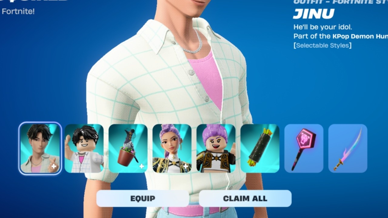 Как получить БЕСПЛАТНЫЙ скин K-POP Джину в Fortnite!
