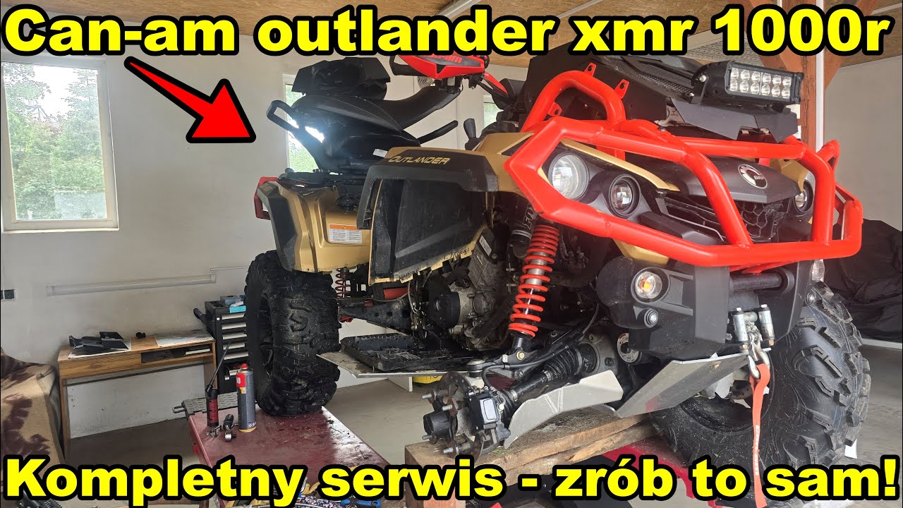 Can-am outlander xmr 1000r - Kompletny serwis - zrób to sam | Pokazuje co gdzie jak 2019 R. Poradnik