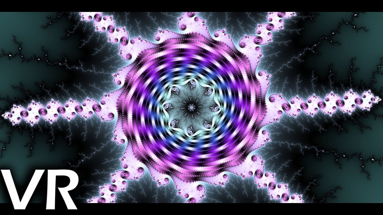 [VR 360] Fractal Sphere - A Mandelbrot Fractal Zoom (8k 60fps)