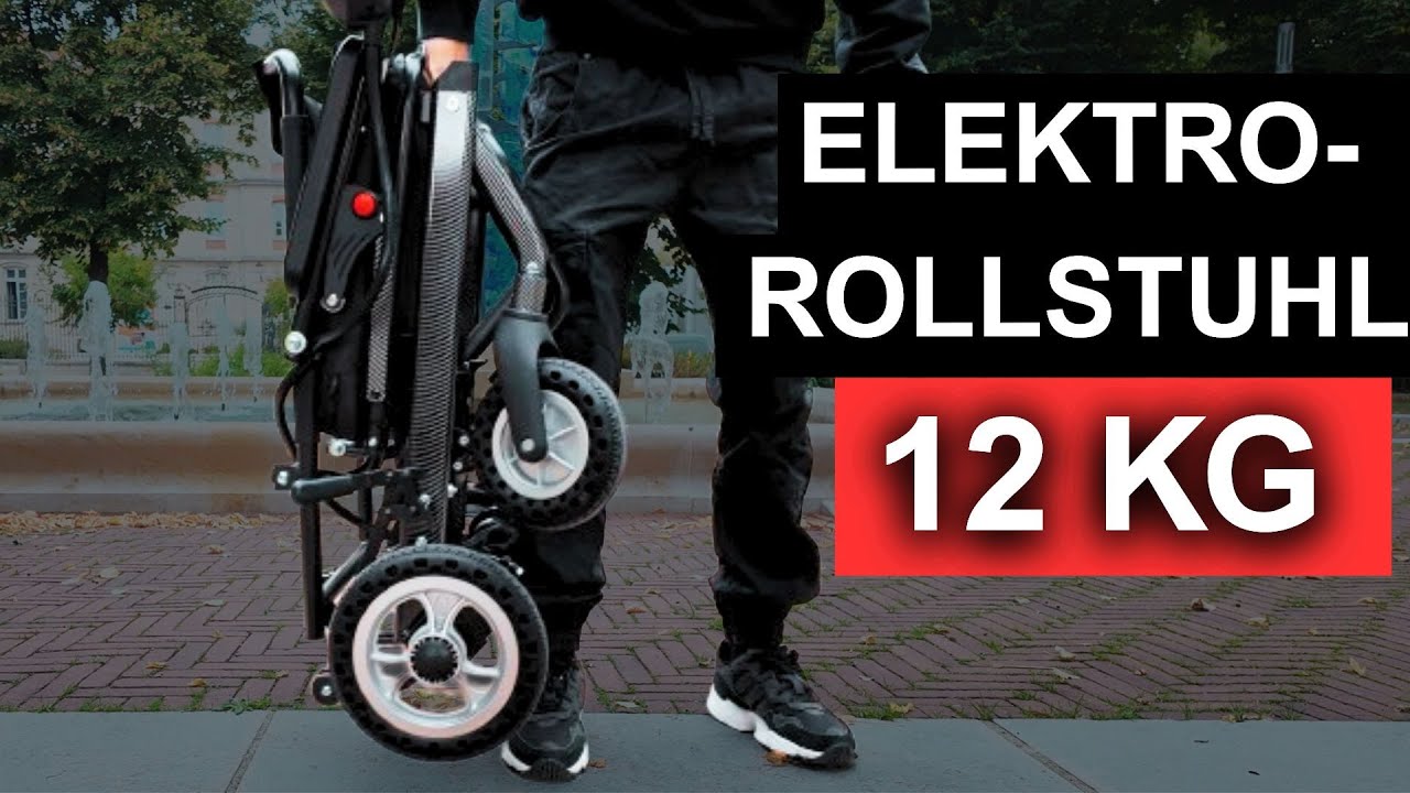 Elektrorollstuhl Faltbar & Leicht Test 2025 | Bester Elektrischer Rollstuhl