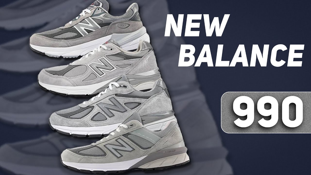 New Balance 990 - Обзор и Сравнение Всех версий!