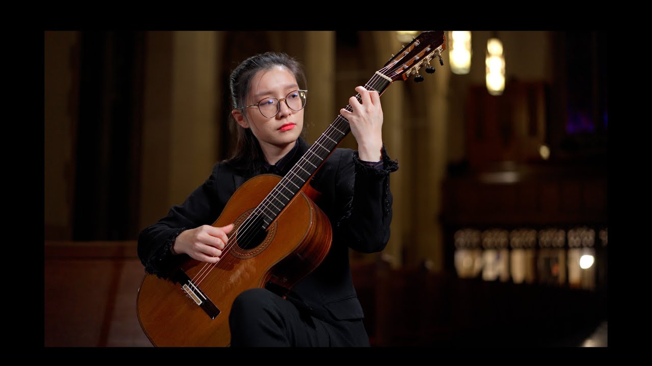 Hao Yang performs 