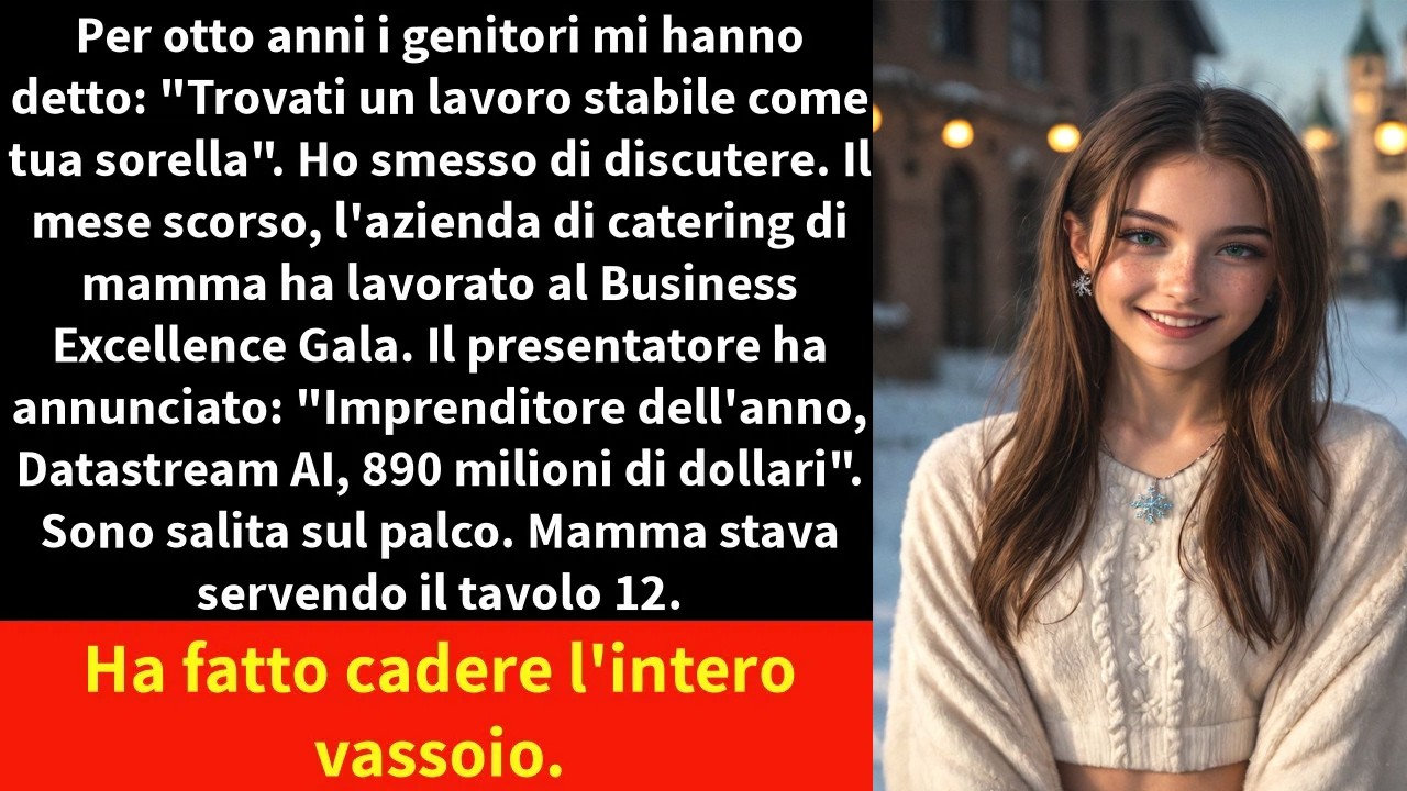 Per otto anni i genitori mi hanno detto: 