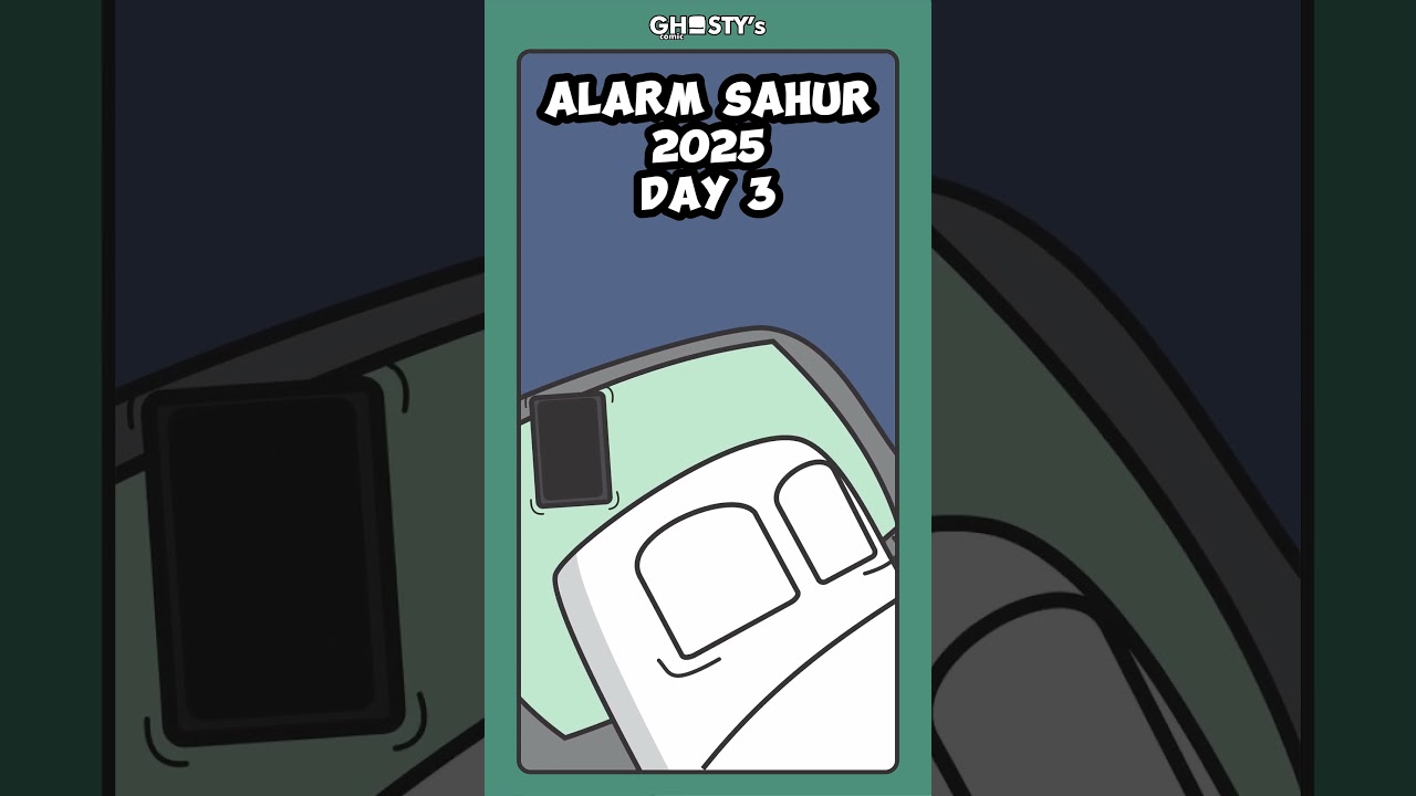 Alarm Sahur 2025: Day 3 #sahur #ramadhan
