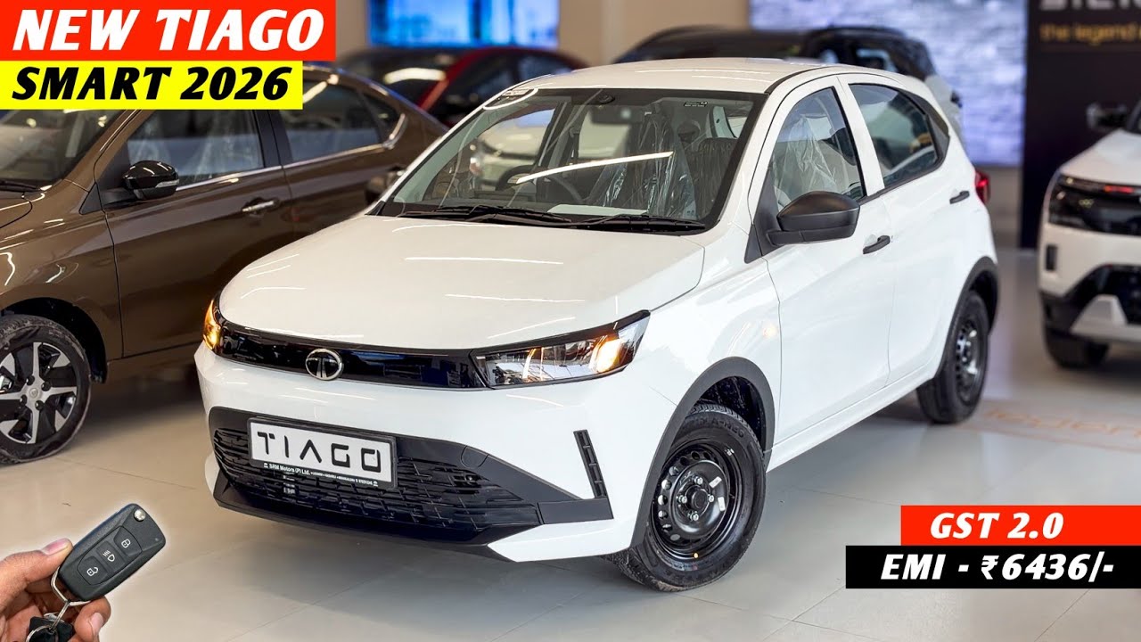 Tata Tiago Smart Base Model 2026 | Finance | On Road Price 