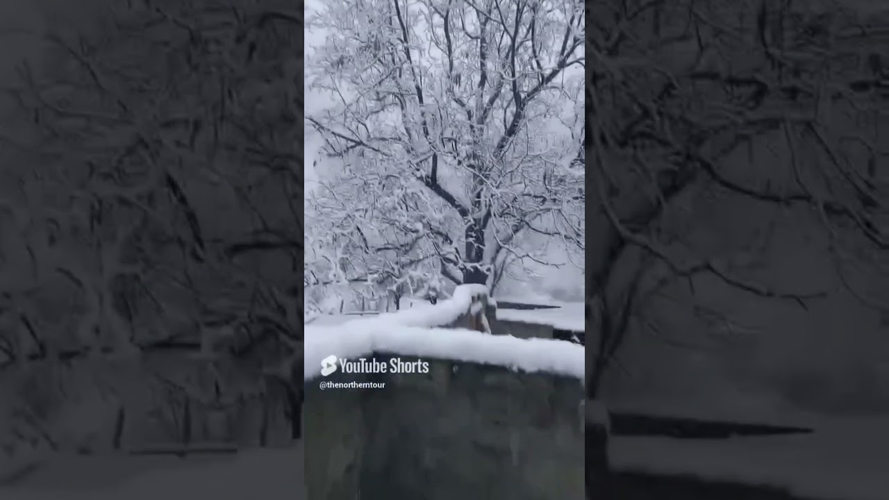 Heavy Snowfall in Kalash Valley 