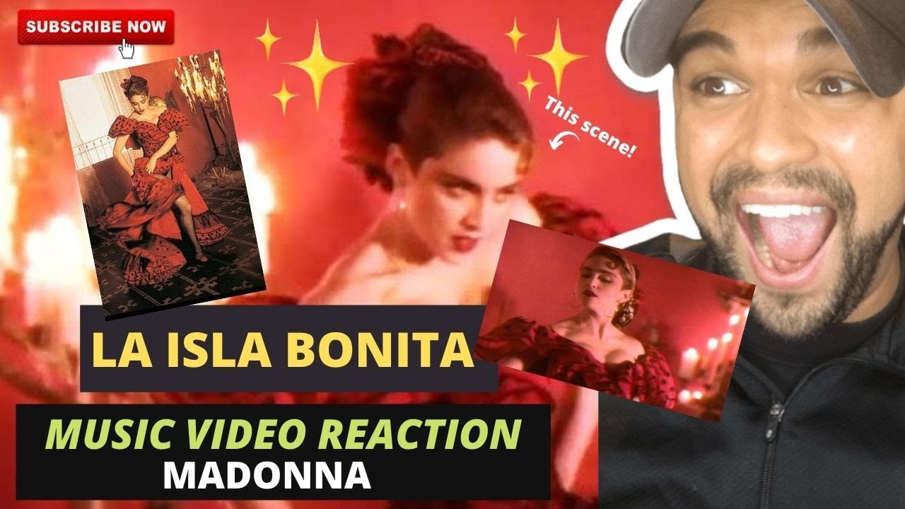 MADONNA- LA ISLA BONITA (OFFICIAL MUSIC VIDEO) REACTION!